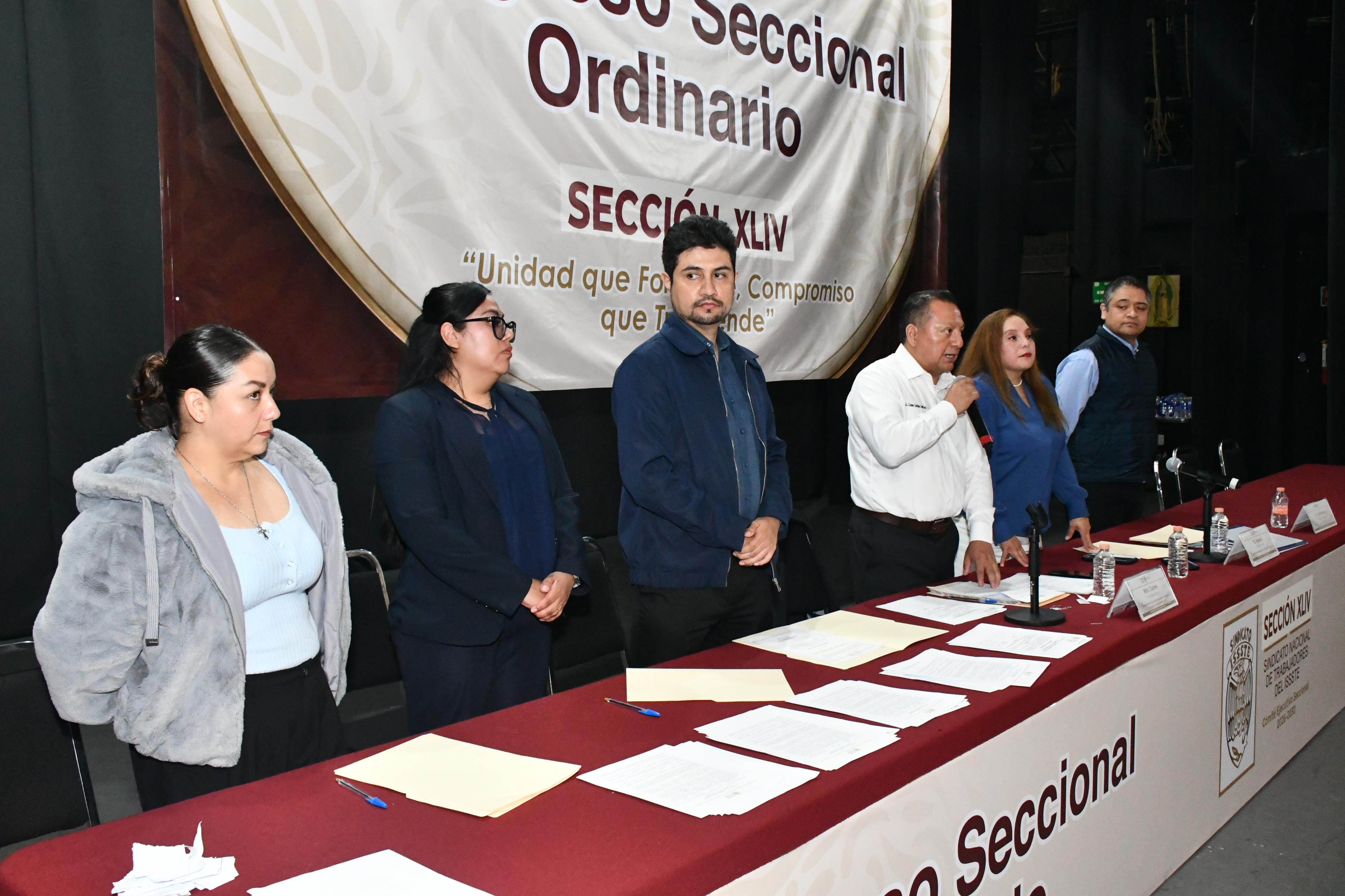 XIII Congreso Seccional Ordinario, Sección XLIV, HG “Tacuba” 